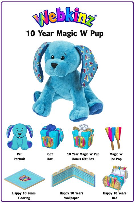 Journey into Imagination with the Webkinz 10th Birthday Magic Cat!